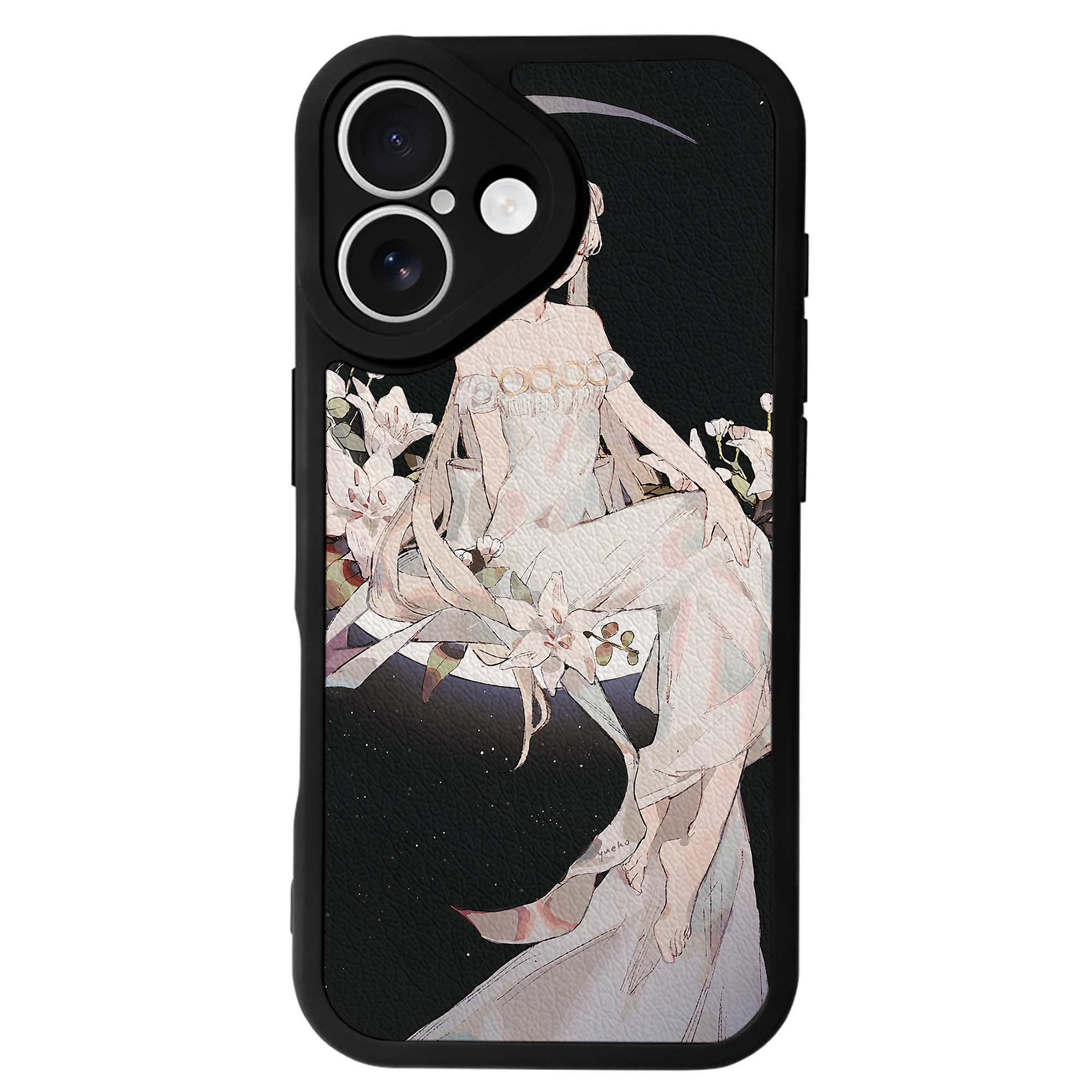 （画像用） 美少女戦士セーラームーン Sailor Moon 【iPhone 16シリーズ対応】シリコンスマホケース（レザー調） 材質：シリコン